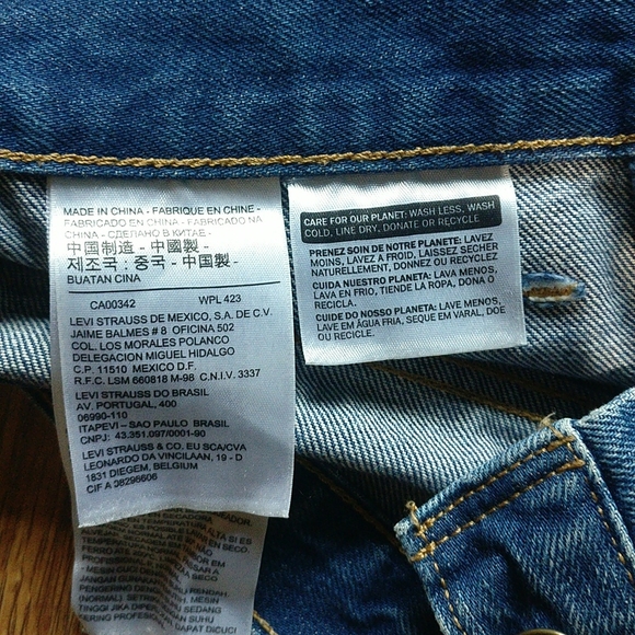 Levi's Denim Shorts - Picture 5 of 5